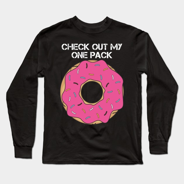 Check Out My 6 Six Pack Long Sleeve T-Shirt by hadlamcom